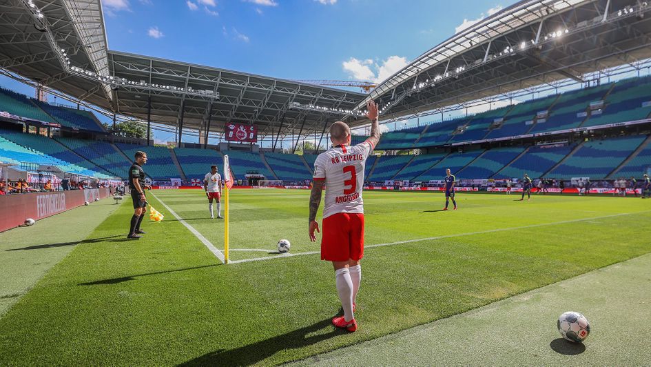 Angelino takes a corner in front of empty stands