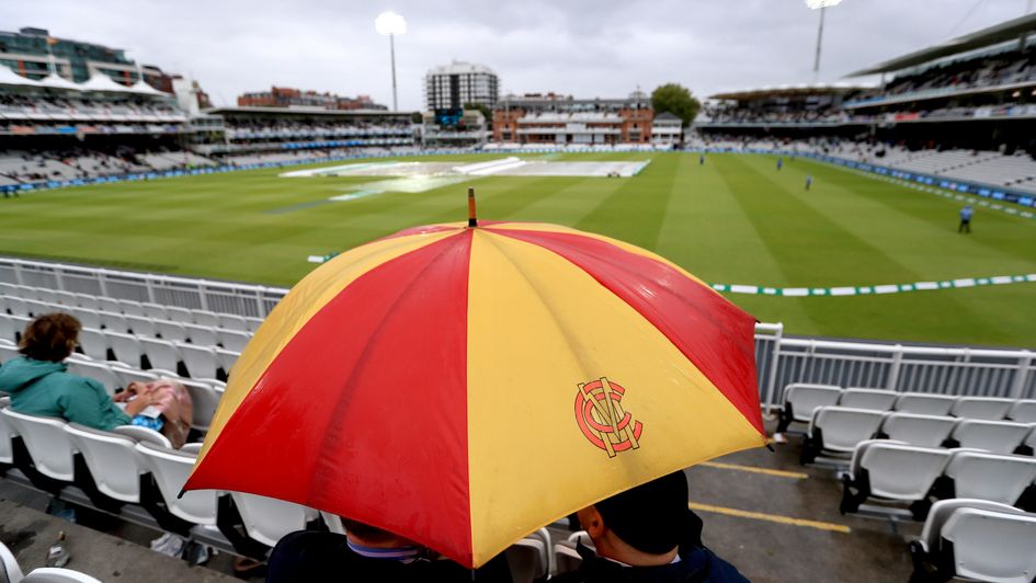 Rain at Lord's meant just the morning session was played on Friday