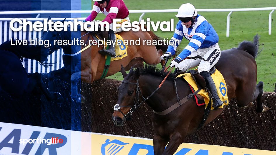 Frodon jumps the last under Bryony Frost