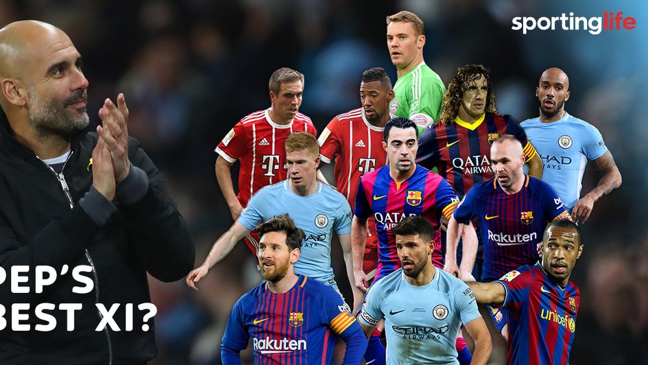 Pep Guardiola - is this his best XI from his teams at Barca, Bayern and City?