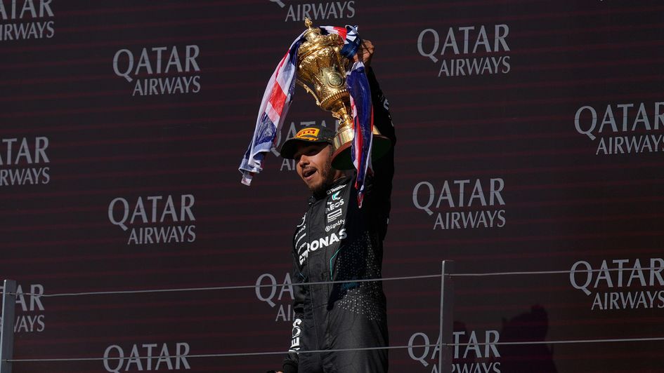 Lewis Hamilton wins the British Grand Prix