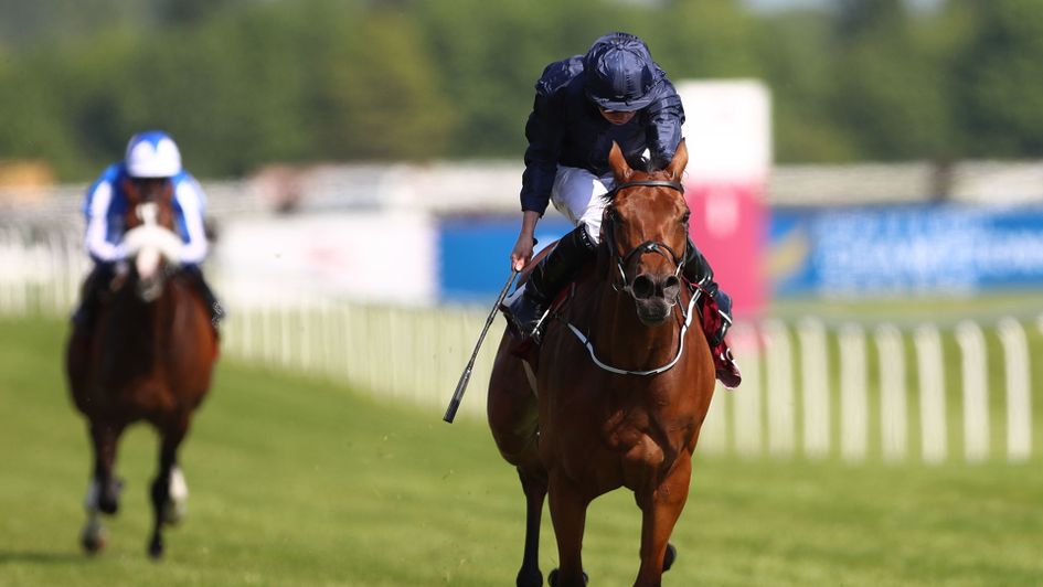 Rhododendron on her way to Lockinge victory