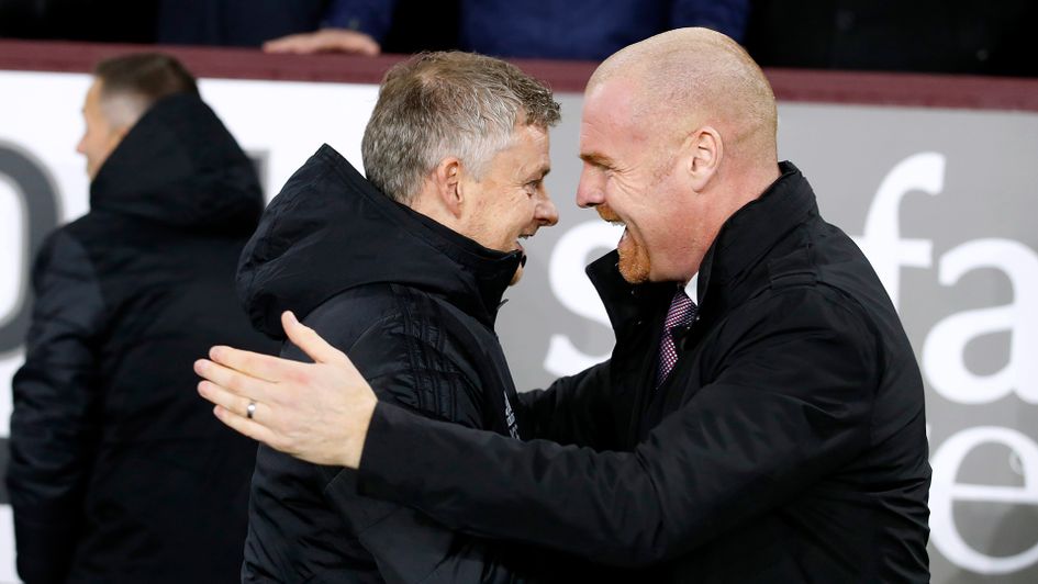 Ole Gunnar Solskjaer and Sean Dyche