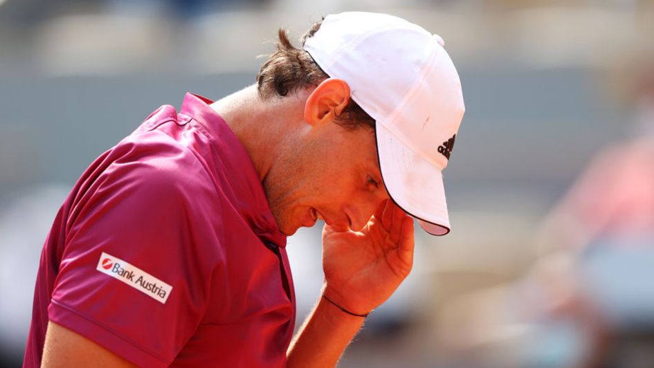 Dominic Thiem has been knocked out of the French Open