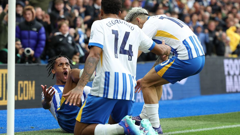 Joao Pedro celebrates his late winner