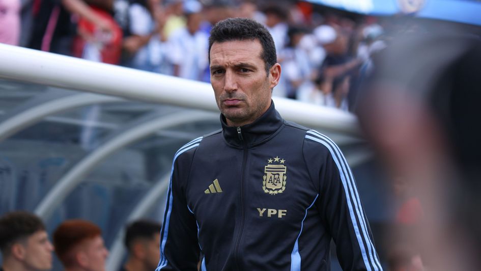 Argentina manager Lionel Scaloni