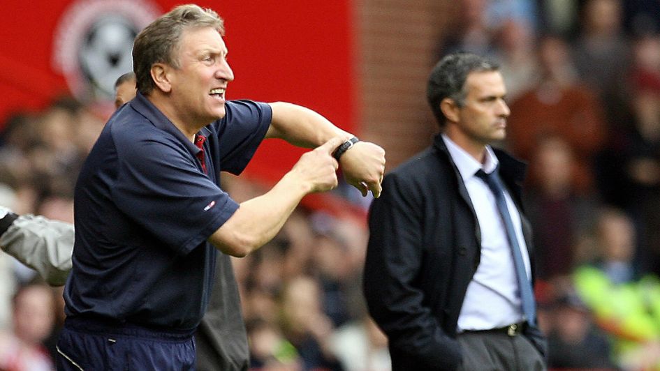 Neil Warnock and Jose Mourinho