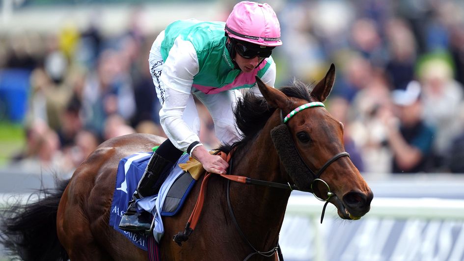 Bluestocking, ridden by Rossa Ryan, wins the Middleton Fillies' Stakes at York