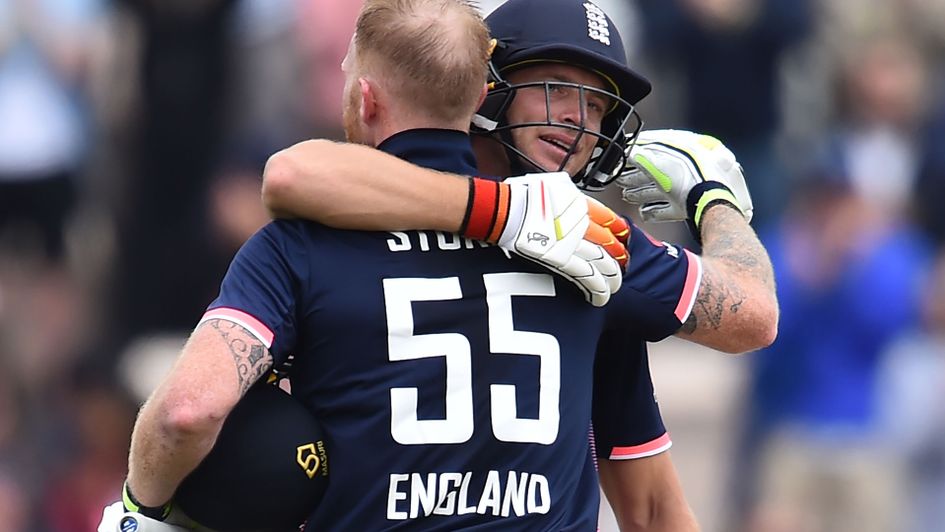 Stokes reaches his century