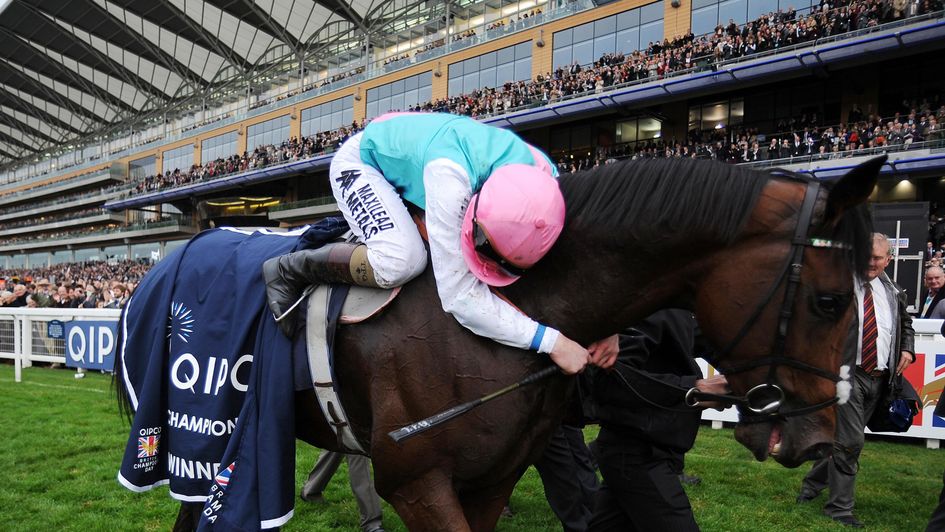 Frankel sealed his incredible career with victory in the Champion Stakes