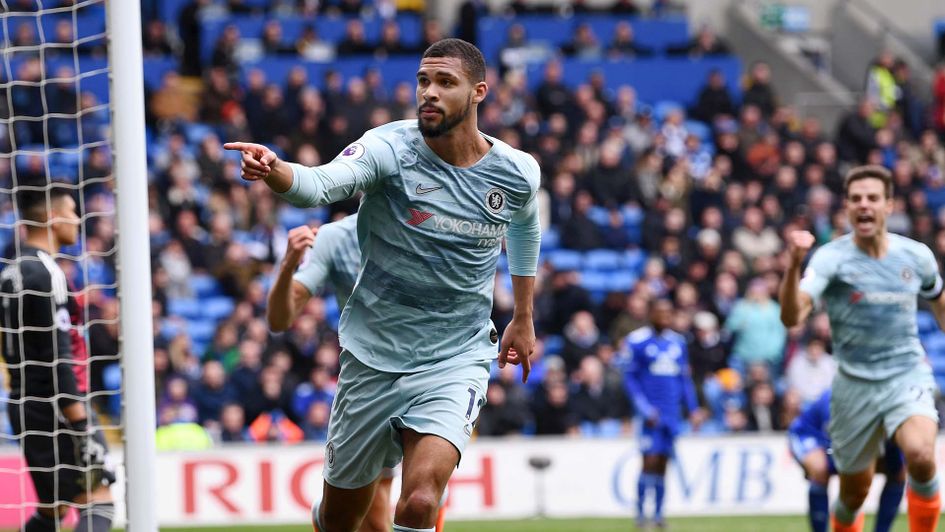 Ruben Loftus-Cheek celebrates scoring for Chelsea