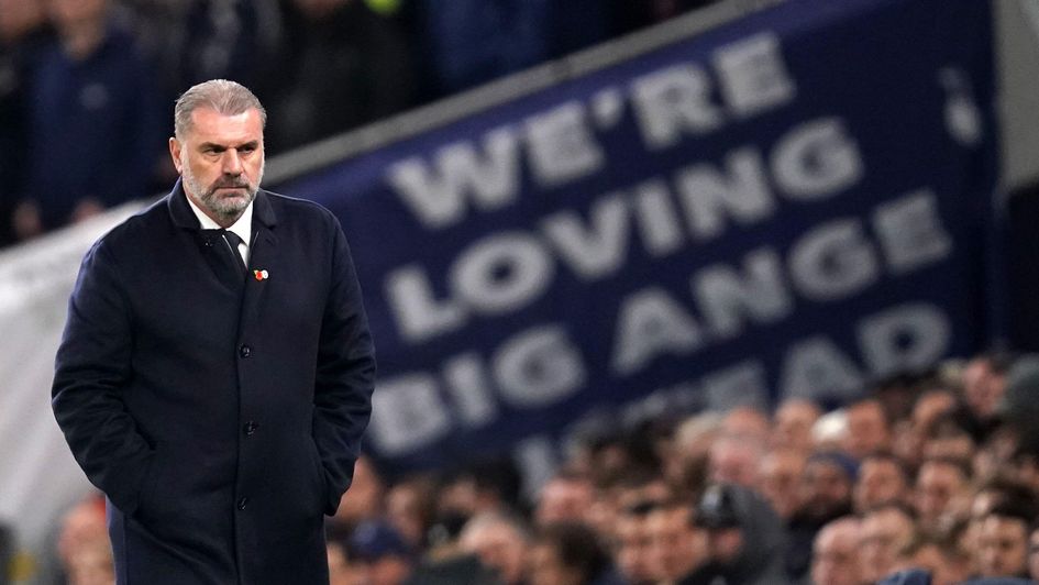 Tottenham boss Ange Postecoglou