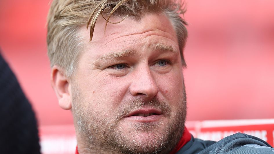 Charlton manager Karl Robinson