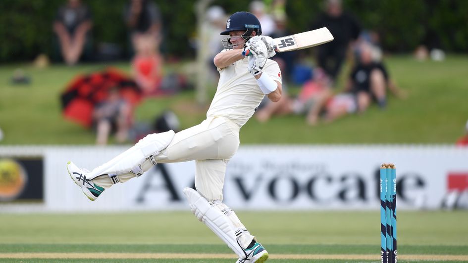 Joe Denly on the charge for England