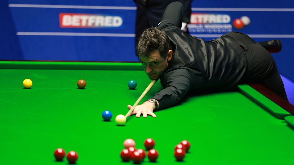 When does Ronnie O'Sullivan play next at World Snooker Championship?