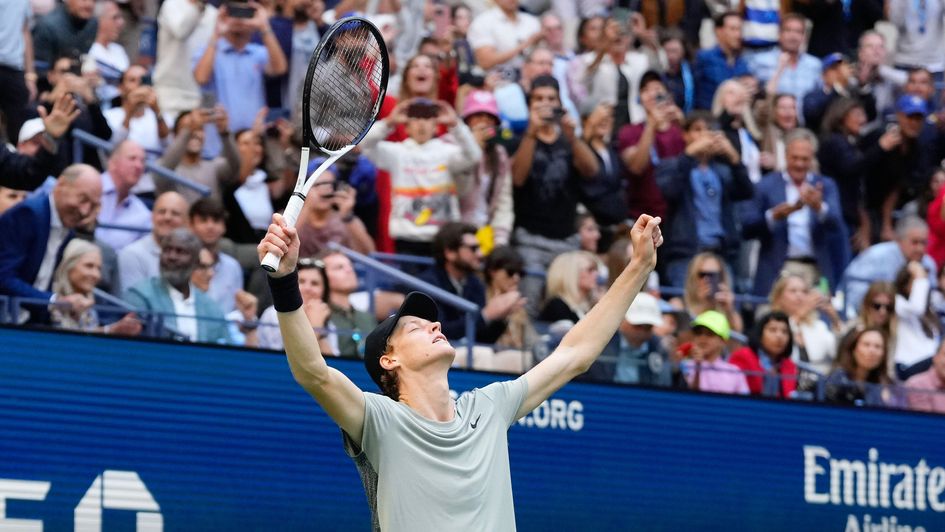 US Open glory for Jannik Sinner