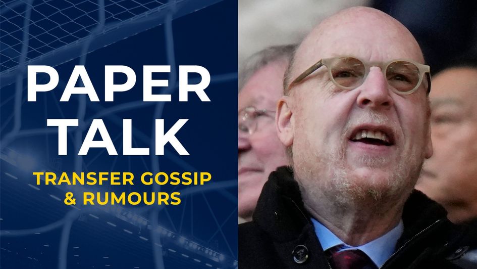 Paper Talk graphic with Manchester United owner Avram Glazer