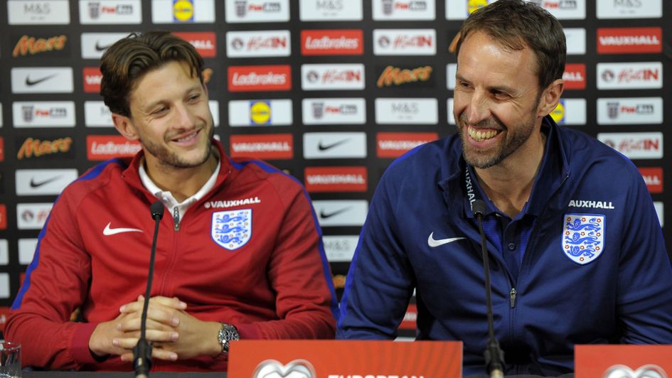 Adam Lallana (left)