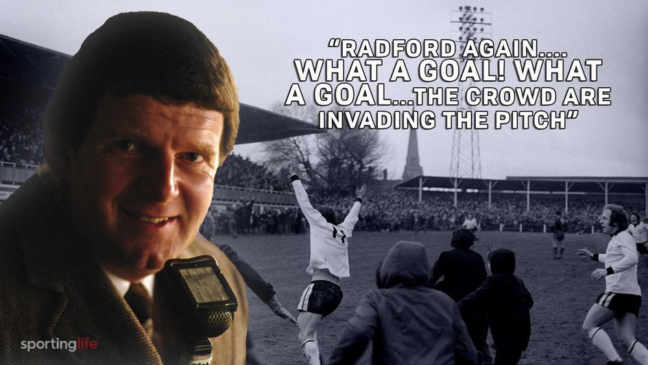 'That' commentary for the Ronnie Radford goal kick-started John Motson's career