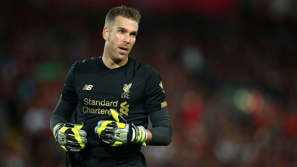 Adrian in action for Liverpool