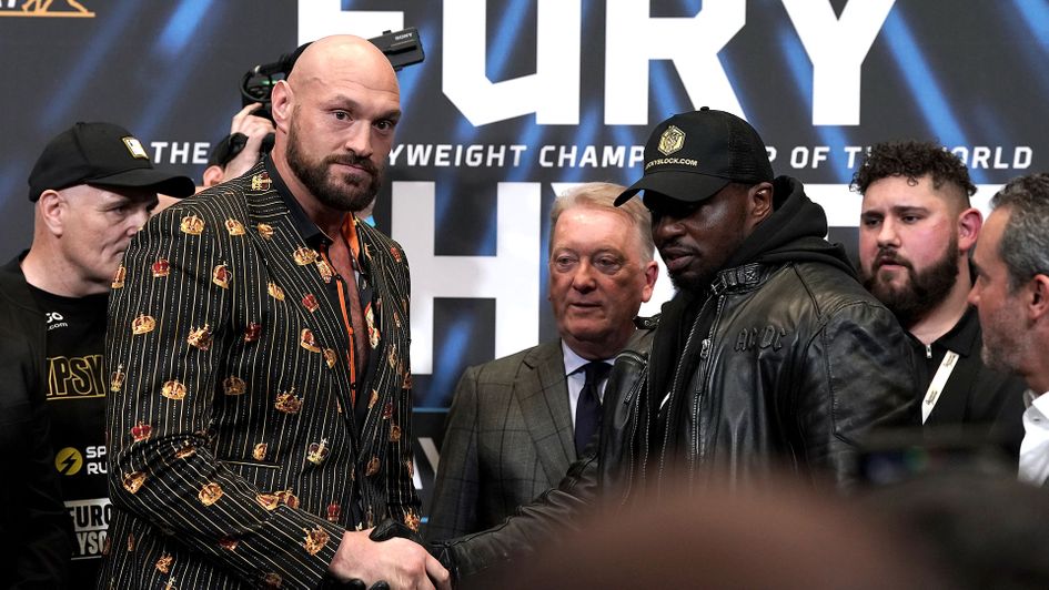 Tyson Fury V Dillian Whyte: Heavyweight Duo Play Peacemakers As ...