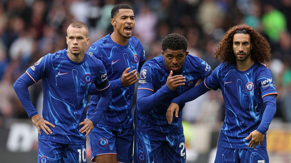 Marc Cucurella (right) and Wesley Fofana (centre right) are suspended, leaving Levi Colwill (centre left) with a lot of responsibility