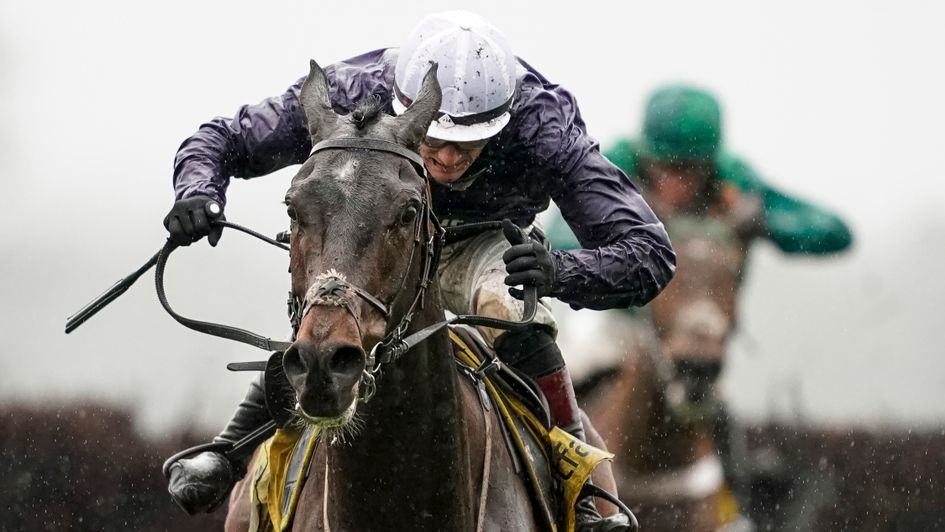 Riders Onthe Storm winning in the Ascot rain