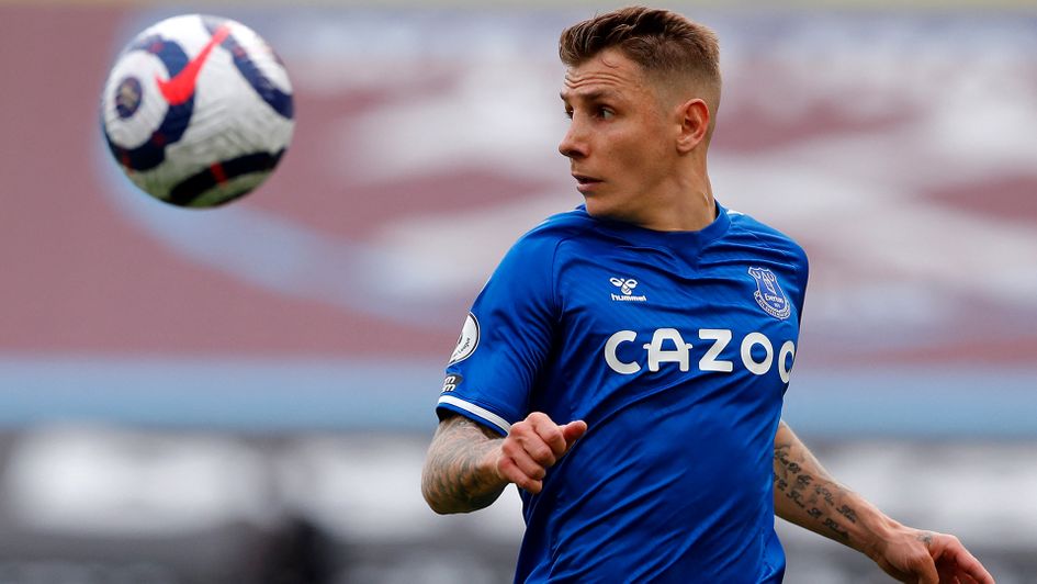 Everton defender Lucas Digne