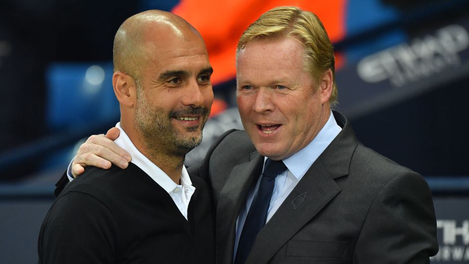 Pep Guardiola & Ronald Koeman