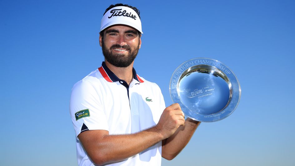 Antoine Rozner with his trophy