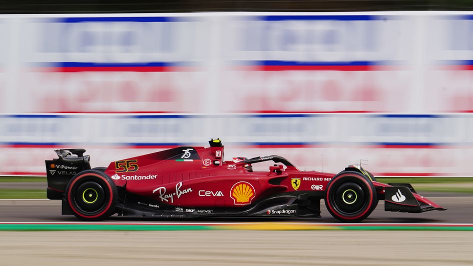 Ferrari's Carlos Sainz