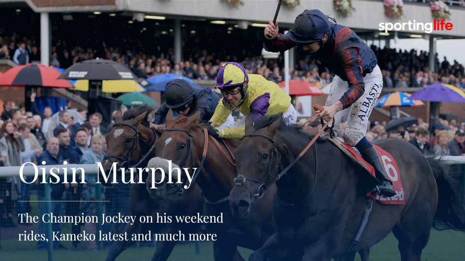 Oisin Murphy rides The Tin Man on Saturday