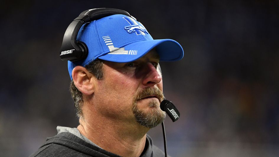 Head coach Dan Campbell of the Detroit Lions