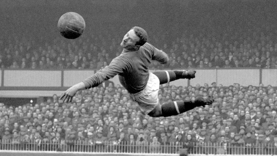 Harry Gregg: Pictured in action for Manchester United in 1958