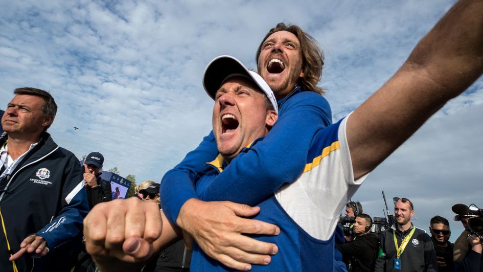 Ian Poulter and Tommy Fleetwood