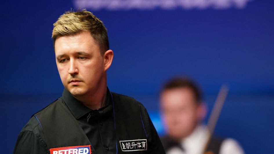 Kyren Wilson is in charge at the Crucible