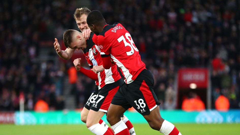 William Smallbone scores on his Southampton debut