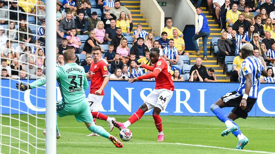 Devante Cole scores against Sheffield Wednesday