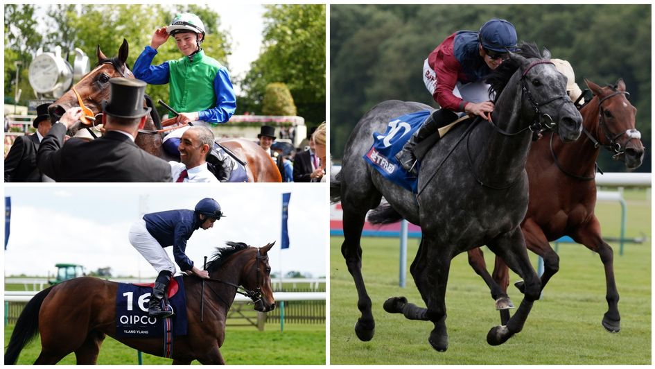 Some of the British and Irish stars in action at Longchamp