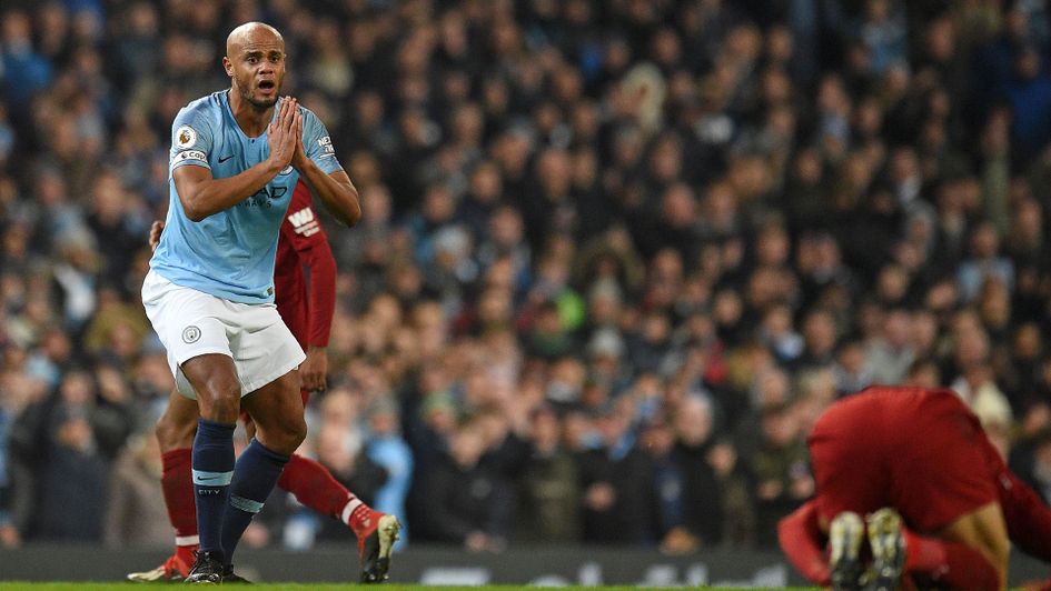 Vincent Kompany was glad VAR was not in use last season during Manchester City's clash with Liverpool