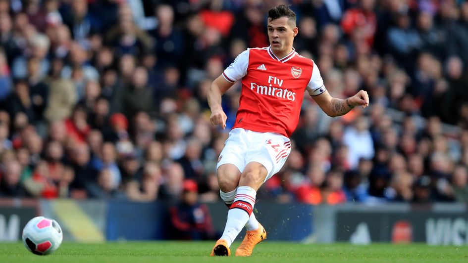 Granit Xhaka's passing statistics are good in comparison with the rest of the Premier League