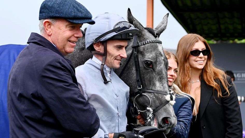 Fallen Angel pictured with winning connections