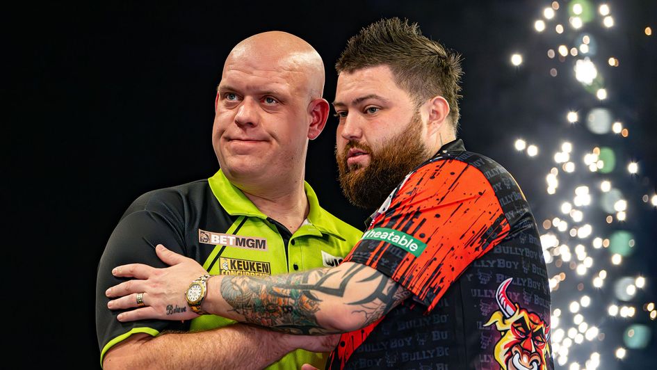 Michael van Gerwen and Michael Smith