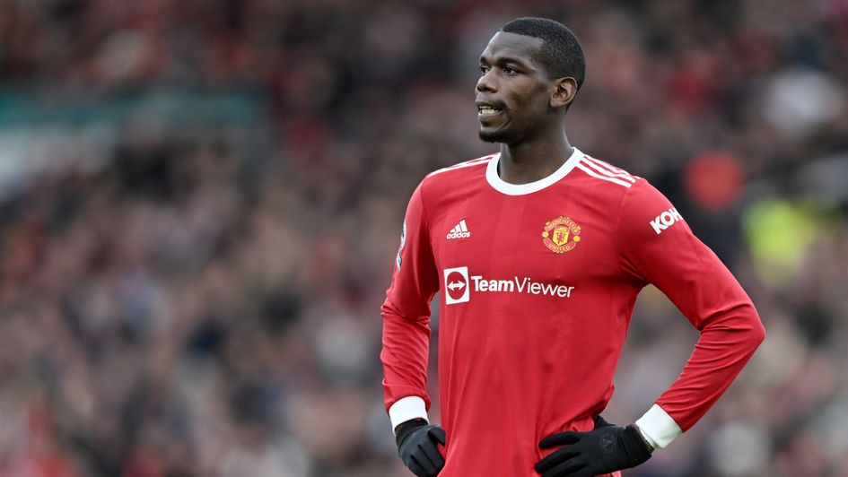 Manchester United's Paul Pogba is out of contract in the summer