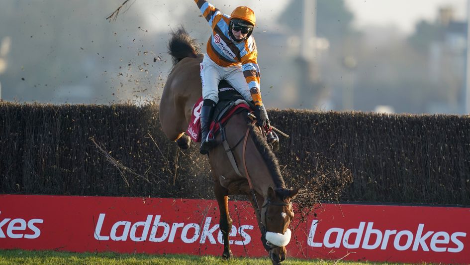 Master Tommytucker won despite a final-fence error