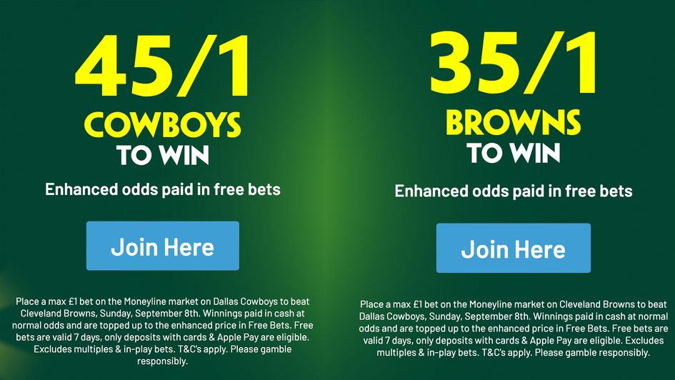 Paddy Power NFL Week 1New Customer Offer 080924