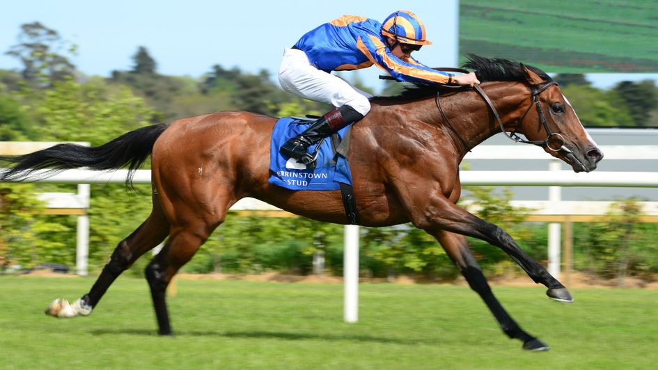 Broome on his way to victory at Leopardstown