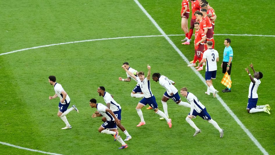 England 1-1 Switzerland: England win on penalties to make the semis