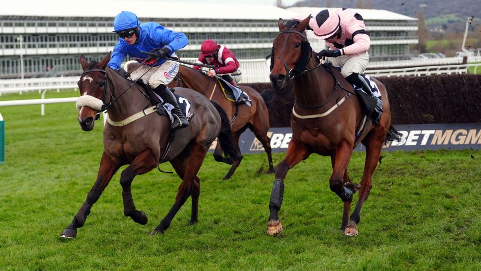 Libberty Hunter winning at Cheltenham