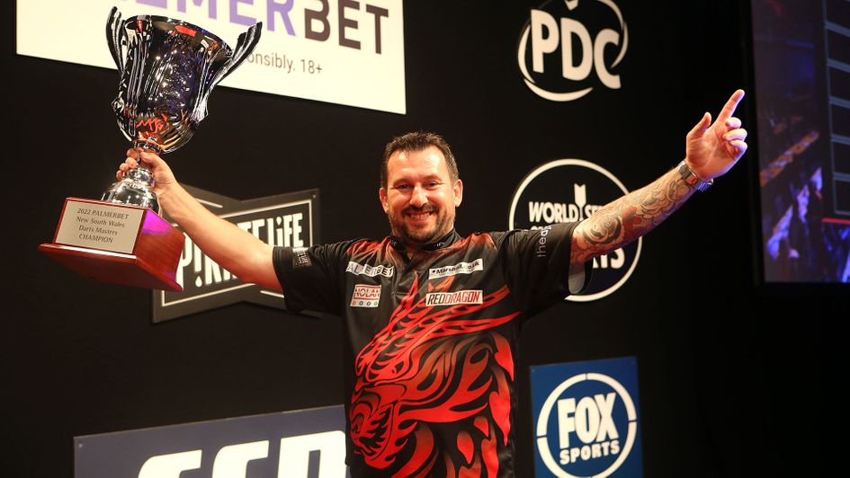 Jonny Clayton win the New South Wales Darts Masters (Picture: PDC/Sylvia Liber)